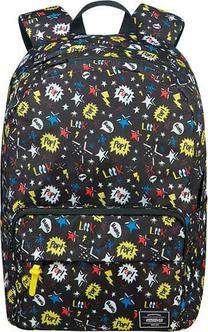 Bērnu mugursoma American Tourister Groove, melna krās./daudzkrāsaina