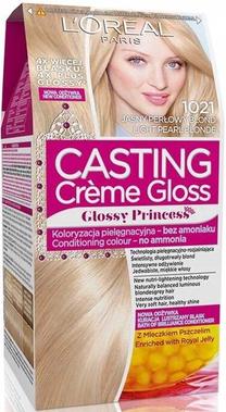 Matu krāsa L’Oréal Paris Casting Creme Gloss, light pearl blonde krās., 1021, 180 ml