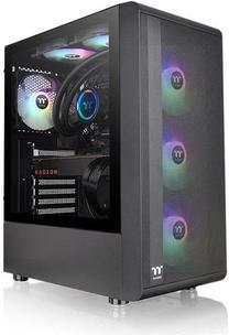 Kompiuterio korpusas Thermaltake S200 TG ARGB, juoda sp.