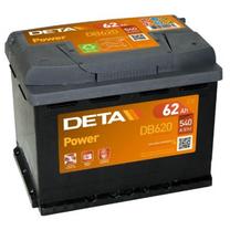 Akumuliatorius Deta Power DB620, 12 V, 62 Ah, 540 A