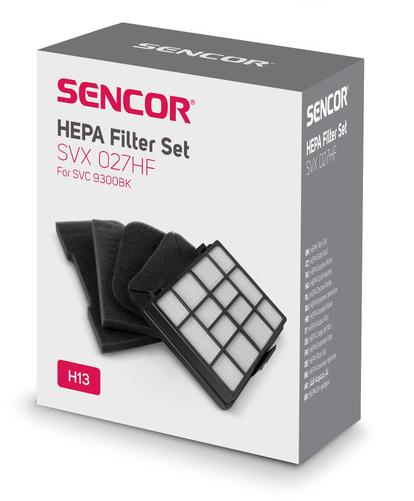 Sencor SVX 022HF HEPA Filter Set - Porzsákok, szűrők és házt Sencor SVX 022HF HEPA Filter Set - Porzsákok, szűrők és házt