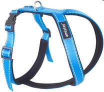 Petnešos šunims Amiplay Reflective, mėlyna sp., 490 - 590 mm x 49 mm, 49-59
