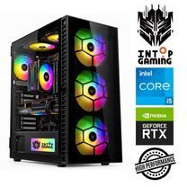 Stacionarus kompiuteris Intop RM89301NS Intel Core i5-14400F, DDR5 16 GB, SSD 500 GB, Nvidia GeForce RTX5060Ti 8 GB GDDR7