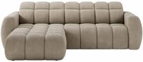 Kampinė sofa Fanito, smėlio sp., kairinė, 200 x 288 cm x 105 cm