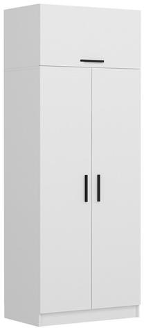 Spinta Kalune Design Kale 2220, balta sp., 52 cm x 90 cm x 255 cm