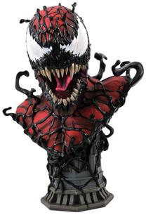 Rotaļlietu figūriņa Diamond Select Toys Legends in 3D: Marvel Carnage Bust, 25 cm, balta krās./melna krās./sarkana krās.