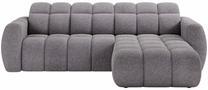 Kampinė sofa Fanito, pilka sp., dešininė, 200 x 288 cm x 105 cm