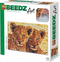 Набор для творчества SES Creative Beedz Art Lion Cubs, многоцветный