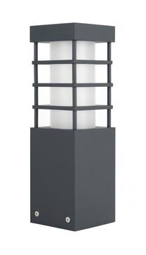 Brīvi stāvošs āra gaismeklis Su-Ma Rado II 3, 18W, E27, IP54, tumši pelēka krās., 8 cm x 25 cm