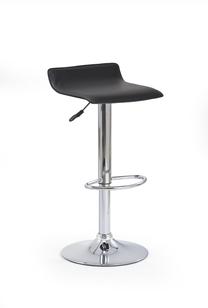Valgomojo kėdė Domoletti ALAMEA 53000006487, sidabro sp./juoda sp., 40 cm x 42 cm x 95 - 115 cm