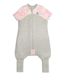Одежда для младенцев с утеплителем, для младенцев Love To Dream Sleep Suit, розовый цв./серый цв., 6-12 месяцев
