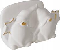 Servetėlių laikiklis Boltze Home Maddy, 130 mm x 60 mm, balta sp.