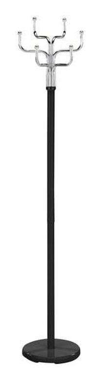 Drabužių kabykla Cosmic, 176 cm, juoda sp./chromo sp.