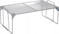 Lentynėlė Zeller, 45 cm x 25.5 cm x 15.5 cm, metalas, sidabro sp.