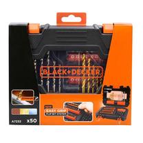 Grąžtų ir antgalių komplektas Black & Decker A7232-XJ