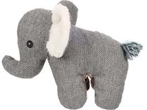 Žaislas šuniui, pliušinis Flamingo Britta Elephant, 23 cm, pilka sp.