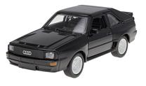 Žaislinis automobilis Welly Audi Sport Quattro, 1:34, juoda sp.