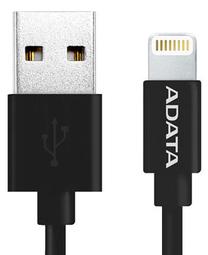 Laidas Adata, USB 2.0 Type A/Apple Lightning, juoda sp.