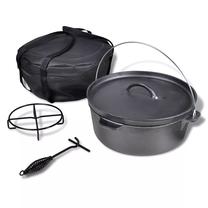 Grilio komplektas VLX Dutch Oven 10202627, 43 cm x 19.5 cm x 40.5 cm
