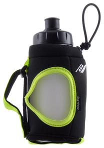 Sporta pudeles un šeikeri Rucanor, balta krās./melna krās./zaļa krās., politelēns (pe), 0.32 l