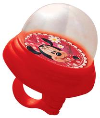 Dviračio skambutis Disney Minnie Squeezy 35626, plastikas, raudona sp.