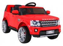 Vaikiškas elektromobilis Land Rover Discovery, raudona sp.