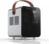 Kompiuterio korpusas Jonsplus BO 100 Mini-ITX, sidabro sp.