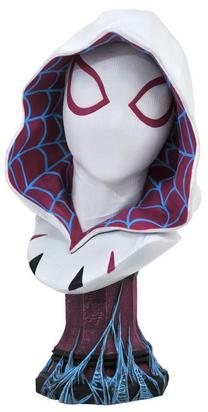 Фигурка-игрушка Diamond Select Toys Legends in 3D: Marvel Spider-Gwen, 25 см, синий цв./белый цв./розовый цв.