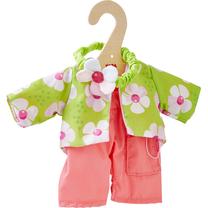 Комплект одежды для куклы Haba Flower Magic, зеленый цв./розовый цв.