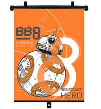 Saules aizsargs Star Wars, 45 cm x 36 cm, balta krās./oranža krās.