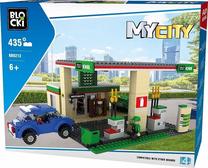 Конструктор Blocki MyCity Petrol Station KB0212, 435 шт.