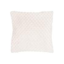 Dekoratīvs spilvens Domoletti Mink Grid, minimālistiska bēša krās., 50 cm x 50 cm