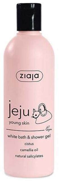 Kūno prausimosi želė Ziaja Jeju White, 300 ml