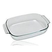 Stiklinis indas, skaidri, 22 cm x 13 cm