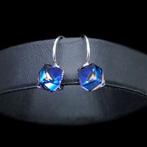 Auskari Diamond Sky, sudraba krās.