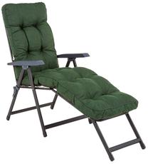 Lauko gultas Patio Lena Black Edition, žalia sp., 188 cm x 59 cm x 90 cm
