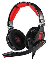 Vadu spēļu austiņas Thermaltake eSPORTS Cronos, melna krās./sarkana krās.