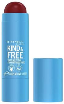 Vaigu ēnas Rimmel London Kind & Free Tinted Multi Stick, bordo krās., 005 berry sweet, 5 g