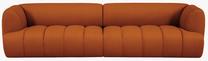Modulinė sofa Micadoni Harry, oranžinė sp., 100 x 296 cm x 72 cm