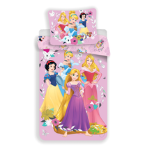 Детский комплект постельного белья Princesses Pink 02, розовый цв., 140 x 200 cm