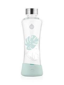 Gertuvė EQUA MONSTERA, skaidri sp./žydra sp., silikonas/borosilikatinis stiklas, 0.55 l