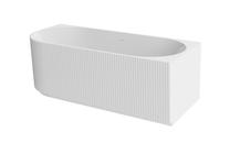 Vonia, laisvai pastatoma Besco Denaya, 150 cm x 75 cm x 58 cm, kampinė, aukso sp./balta sp.