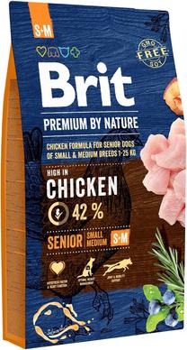 Kuiv koeratoit Brit Premium By Nature High in Chicken, kanaliha, 8 kg