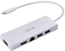 Dokstacija Asus, balta krās.