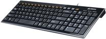 Vadu datora tastatūra A4Tech, EN, melna krās.