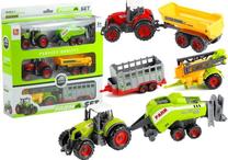 Žaislinis traktorius Lean Toys 3058, įvairių spalvų