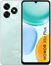 Mobilusis telefonas Honor X5C Plus 5109BYFJ, 128 GB, žalsvai mėlyna (cyan) sp.