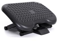 Kāju balsts Foot Rest, 34 cm x 46 cm, melna krās.