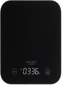 Elektroninės virtuvinės svarstyklės Adler AD 3181, juoda sp.