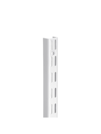 Profils Elfa, 127.6 cm x 2.5 cm, balta krās.